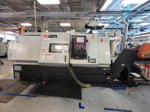 Mazak #QTN-450-II, CNC turning center, 33.2" swing, 7" bore, 6.5" bar, 48" turning length, 2000 RPM, 50 HP - Image 3