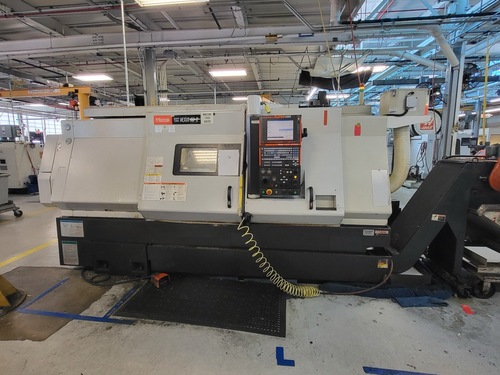 Mazak #QTN-450-II, CNC turning center, 33.2" swing, 7" bore, 6.5" bar, 48" turning length, 2000 RPM, 50 HP - Image 4