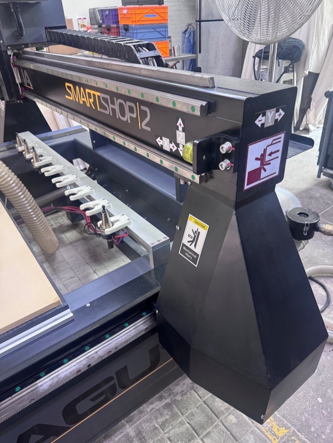 Laguna #SmartShop-II-SS2-2, CNC router, 5' x 10' vacuum table, 12 HP HSD ATC spindle, 24000 RPM, 8-position - Image 4