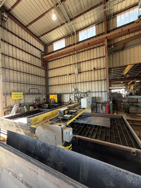 ESAB #Combirex-DX-350, CNC plasma cutting system, 8' x 20', 360 amp ESAB Precision Plasmarc, ESAB Vision T5 - Image 5