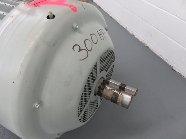 300 HP 893 RPM P & H, Frame HAF-587, TEFC, 50 Hz, 460 Volts - Image 6