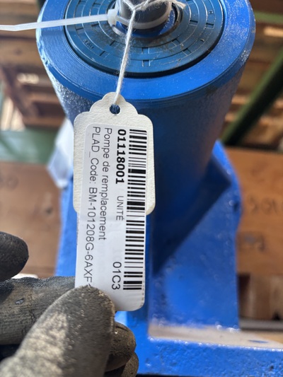 PLAD Equipment #BM-101208G-6ABF1-1, Single Stage Centrifugal Transfer Pump, 1.25" suction x 1" discharge - Image 5