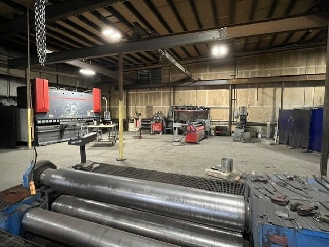 120" x 1" Birlik Durma #HSM-4, Plate Roll, 3/4" pre-bend, 40 HP, 16.5" diameter roll top/bottom, 13" diameter - Image 2