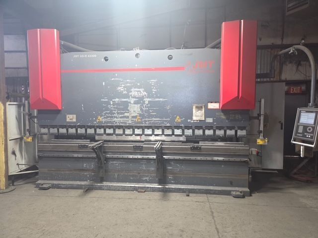 352 Ton JMT Durma #ADR-43320, CNC Press Brake, 14' overall, 146" between housing, 14.4" stroke, 24.8" - Image 2
