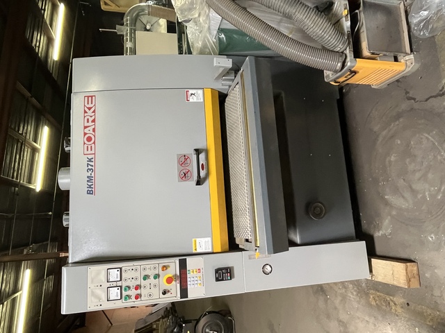 37" Boarke #BKM-37K, Single Head Wide Belt Sander, combo head, 2021 - Image 2
