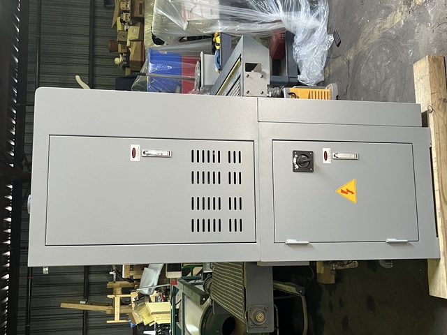 37" Boarke #BKM-37K, Single Head Wide Belt Sander, combo head, 2021 - Image 4
