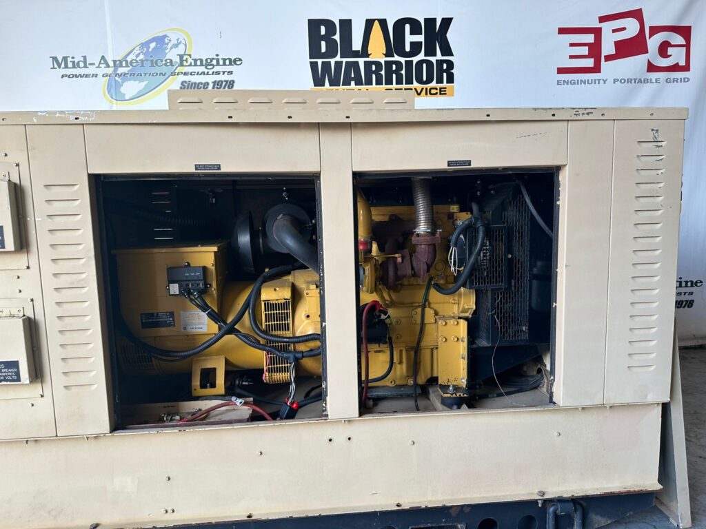 60 KW Caterpillar #C4.4, diesel generator set, weatherproof enclosure, 120/208 Volts, 506.8 hours (2 - Image 3