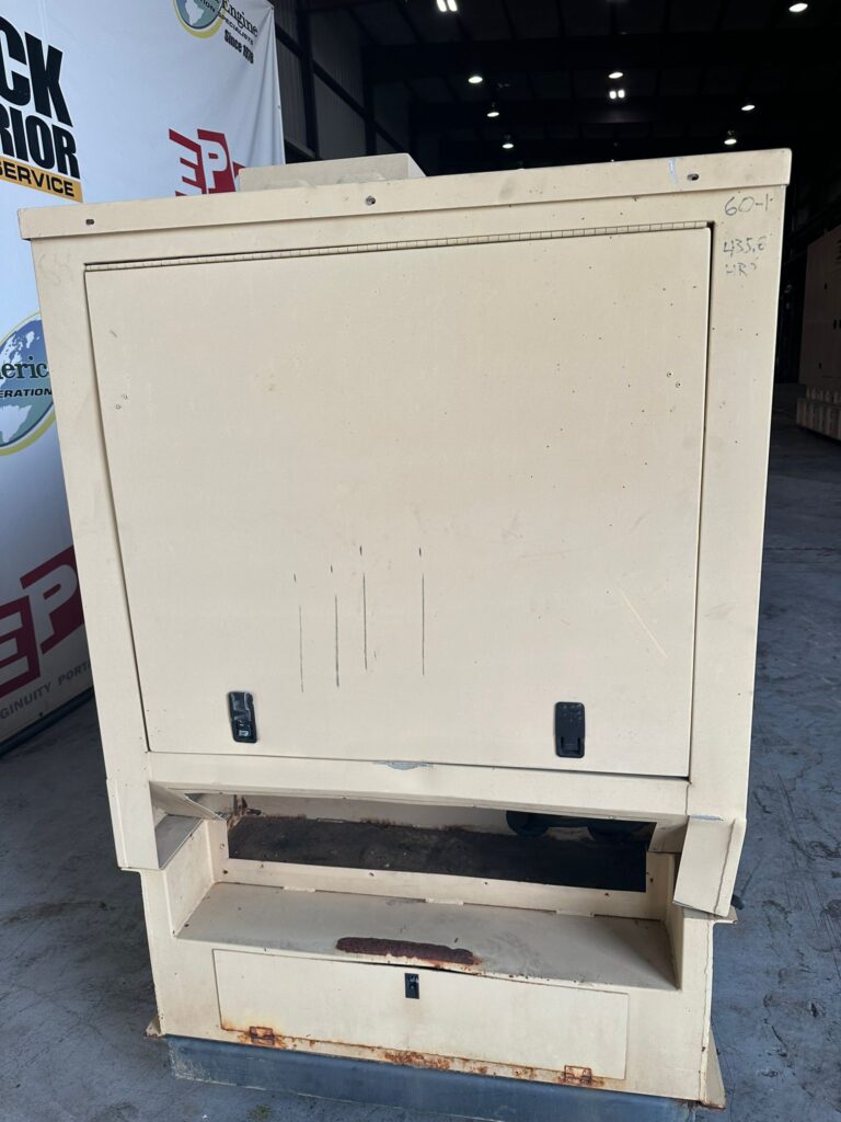 60 KW Caterpillar #C4.4, diesel generator set, weatherproof enclosure, 120/208 Volts, 506.8 hours (2 - Image 4