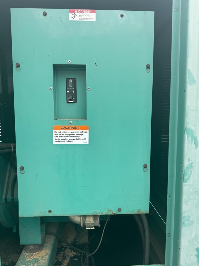 60 KW Cummins #DGCB, diesel generator set, weatherproof enclosure, 277/480 Volts, 617.2 hours - Image 8