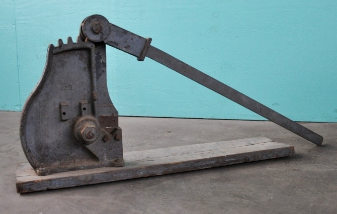 T.H. Lewthwaite #C, Bench Shear, 3" blade, 3/16" capacity, - Image 3