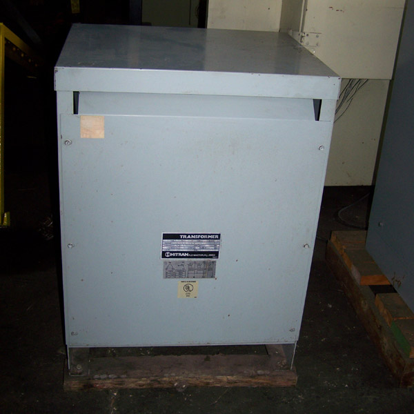 12 KVA 460+/-PC Delta Primary, 460Y/266 Secondary, Hitran, Power Transformer, Class AA, Type DIT, 3ph - Image 2