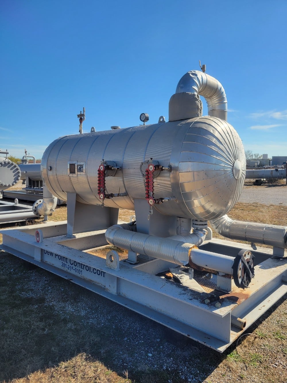 48" x 10' L Valerus, 1440 psi, horizontal 3-phase separator, 2012 - Image 2