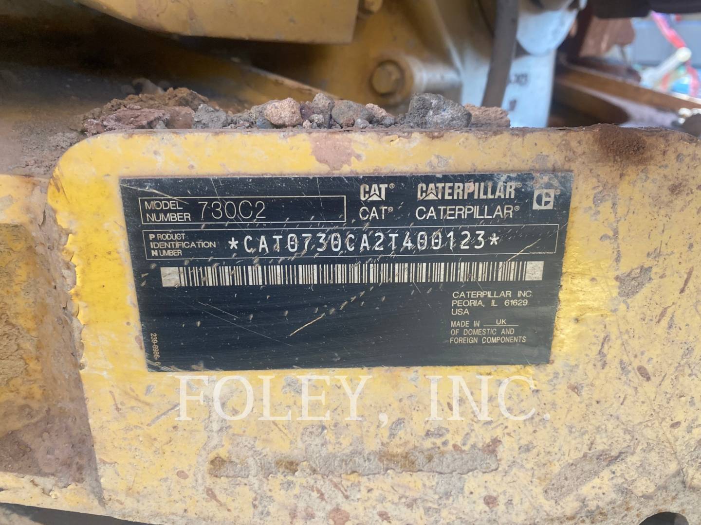 Caterpillar 730C2, Articulated Truck, 6918 hours, S/N: 2T400123, 2016 - Image 6