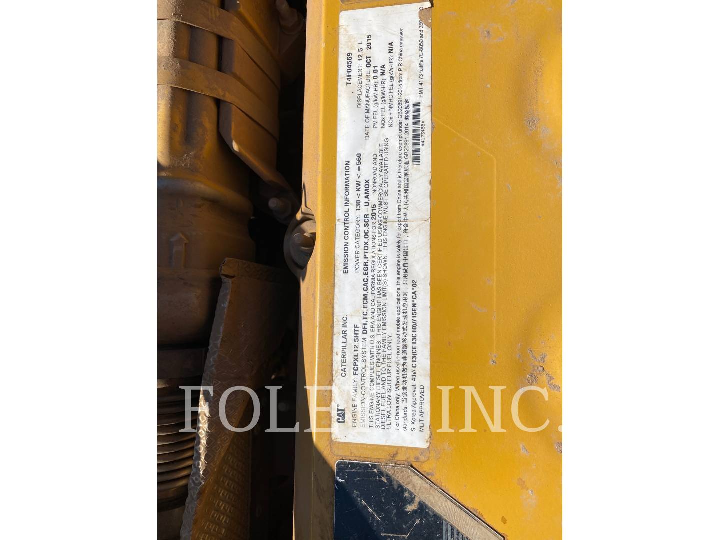 Caterpillar 730C2, Articulated Truck, 6918 hours, S/N: 2T400123, 2016 - Image 8