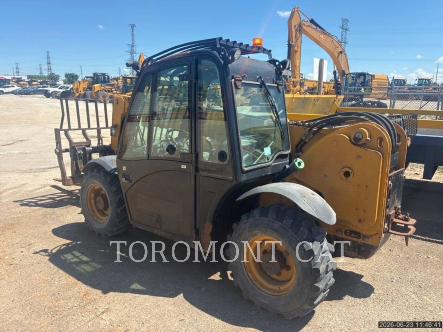 Cat TH255C, Telehandler, 4700 hours, S/N: TBS00762, 2012 - Image 3