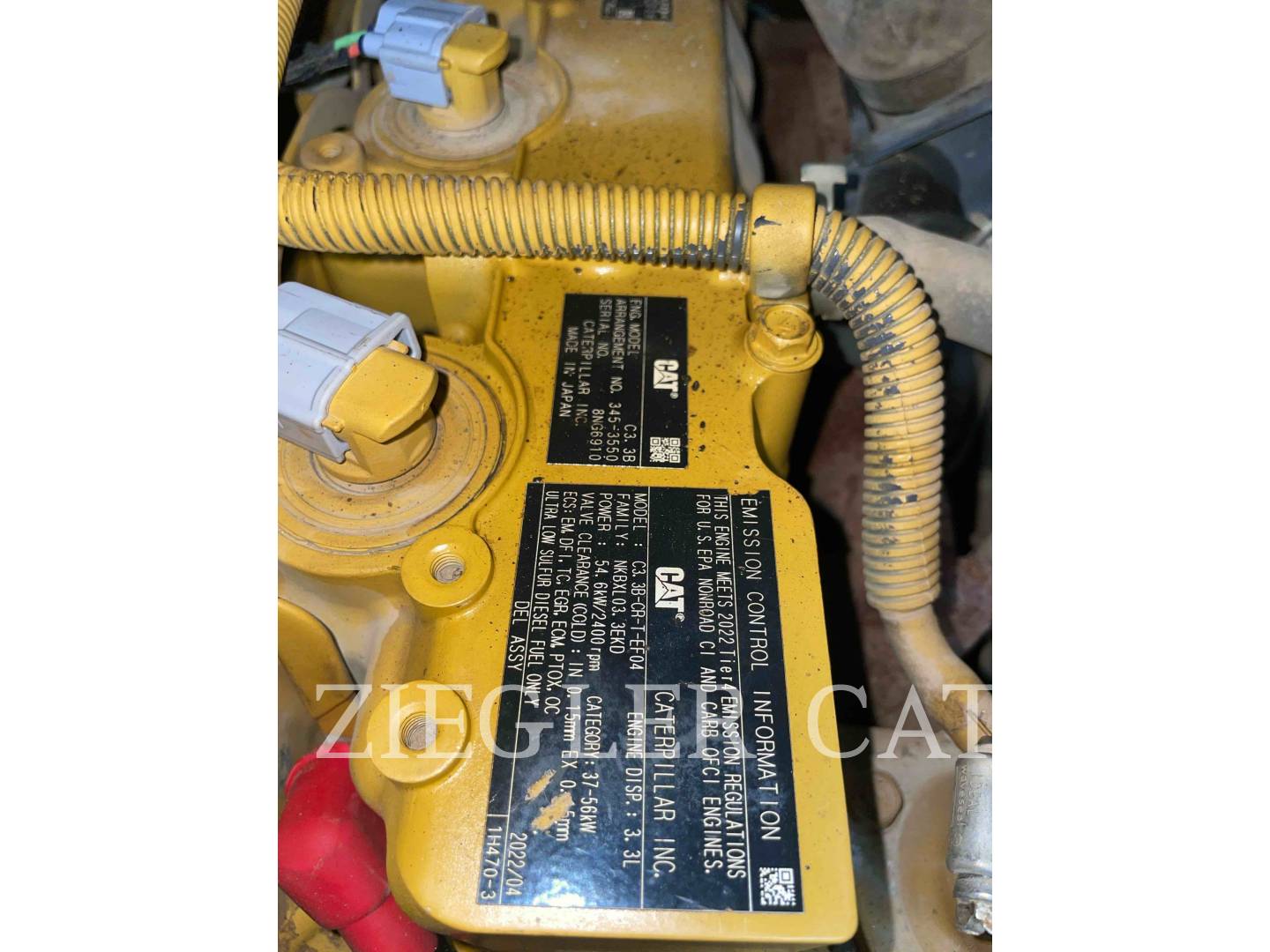 Caterpillar 279D3, 2579 hours, S/N: RB904828, 2022 - Image 8