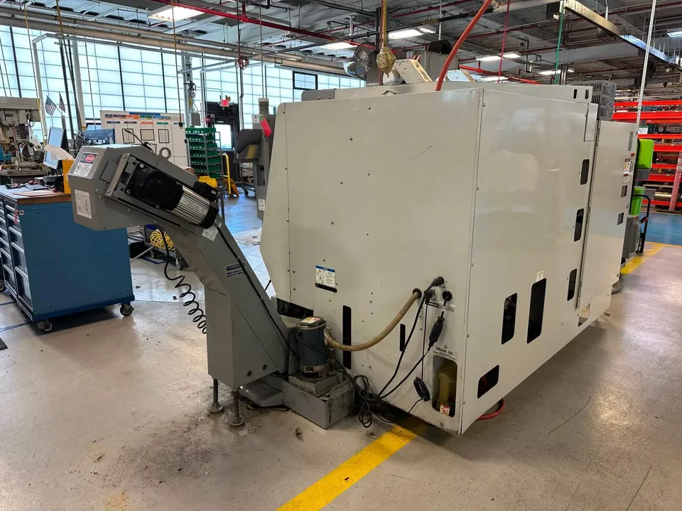 Haas #TL-15B, CNC Lathe, 21.6" swing, 8.2" turning diameter, 7.5" X, 17.5" Z, 8-station turret, 3" bar, 30 - Image 5