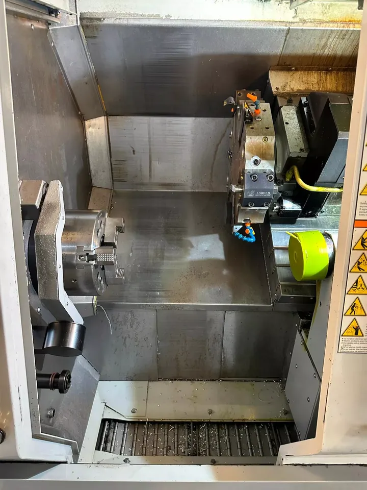 Haas #TL-15B, CNC Lathe, 21.6" swing, 8.2" turning diameter, 7.5" X, 17.5" Z, 8-station turret, 3" bar, 30 - Image 6