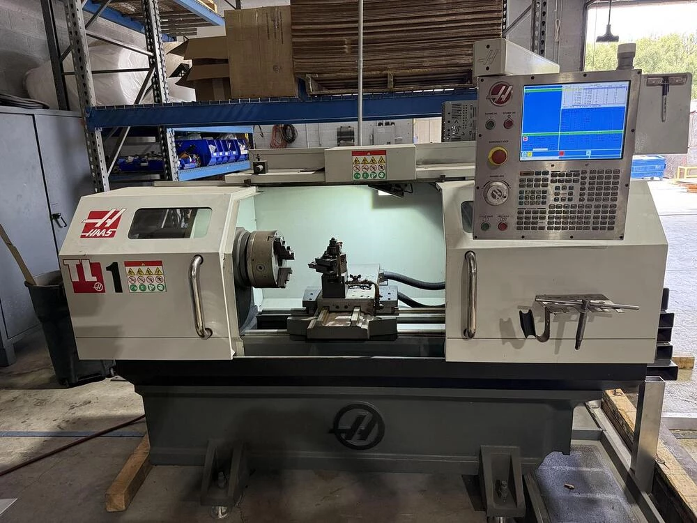 Haas #TL-1, CNC Lathe, 20" swing, 16" turning diameter, 30" machining length, 8" chuck, 12 HP, 2000 RPM - Image 1