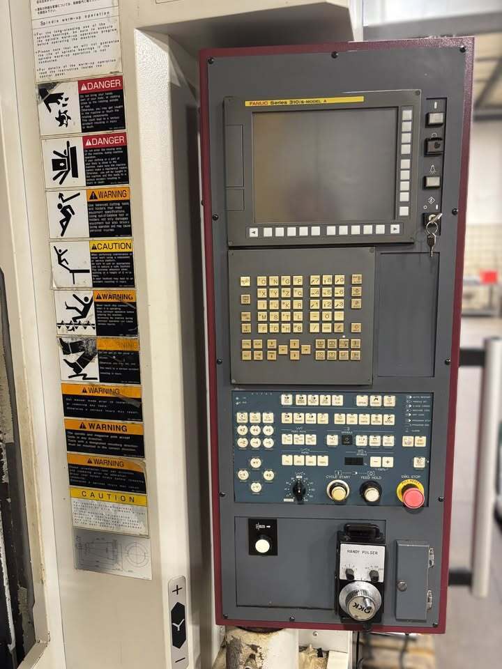 OKK #HM600, Horizontal Machining Center, 30.7" X, 29.5" Y, 31.5" Z, 24.8" x 24.8" pallet, 40 HP, 12000 RPM - Image 4