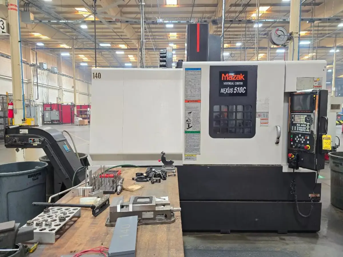Mazak #Vertical-Center-Nexus-510C, CNC Vertical Machining Center, 41.3" X, 20.8" Y, 20.8" Z, 21.6" x 51" - Image 1