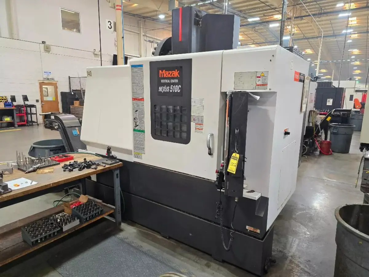 Mazak #Vertical-Center-Nexus-510C, CNC Vertical Machining Center, 41.3" X, 20.8" Y, 20.8" Z, 21.6" x 51" - Image 2