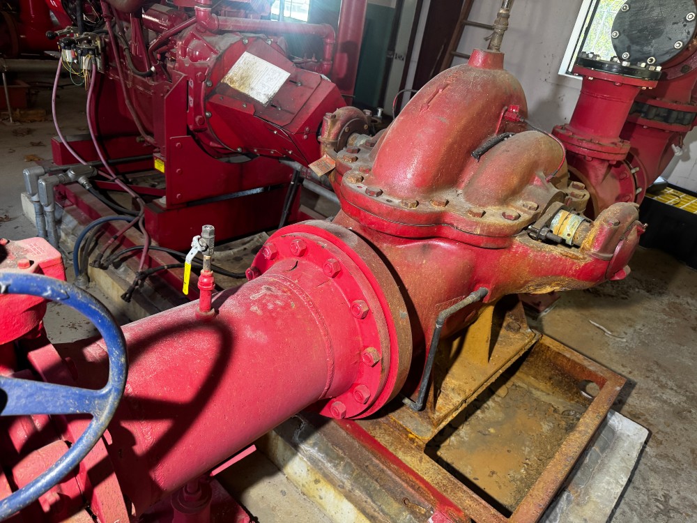 3500 GPM @ 231' TDH, Clark e #JW6H-UF60, Fire Pump, John Deere Diesel Engine, 654 Hours - Image 8