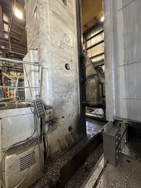 6.3" Skoda #W160-HC, Floor Type Horizontal Boring Mill, 236.22" X, 157.48" Y, 49.21" Z, 1120 RPM, Siemens - Image 1