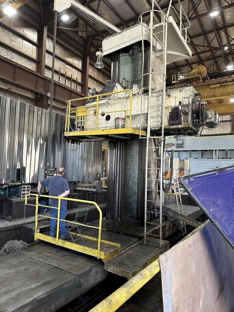 6.3" Skoda #W160-HC, Floor Type Horizontal Boring Mill, 236.22" X, 157.48" Y, 49.21" Z, 1120 RPM, Siemens - Image 7