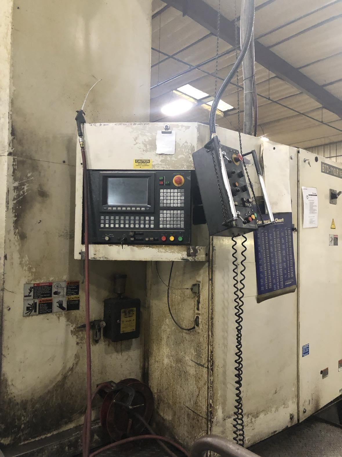 4.3" Toshiba #BTD-110R16, CNC Table Type Horizontal Boring Mill, 78.7" X, 59" Y, 19.7" spindle travel, 65" x - Image 5