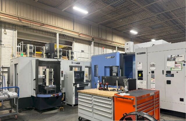 Daewoo Doosan #NHP-5000, Horizontal Machining Center, 28.7" X, 28.7" Y, 34.6" Z, 50 HP, 15000 RPM, 275 - Image 1