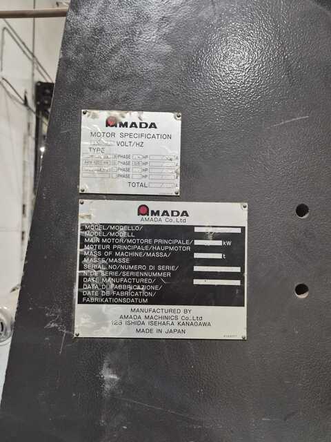 1/4" x 10' Amada #M-3060, Mechanical Power Squaring Shear, 36" back gauge, 60 SPM, 10 HP, 2003 - Image 7