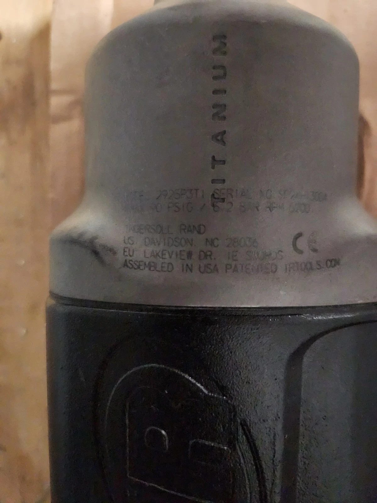 Ingersoll-Rand #2925P3TI, Pneumatic Impact Wrench, 1" Drive, 1450 Ft.-lbs - Image 9