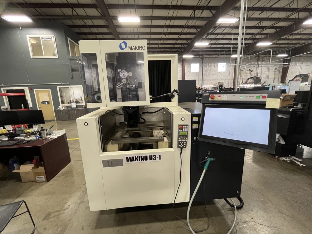 Makino #U3, CNC Wire Electrical Discharge Machine, 14.6" X, 10.6" Y, 8.7" Z, Hyper-i CNC, 480 Volt, 2023 - Image 1