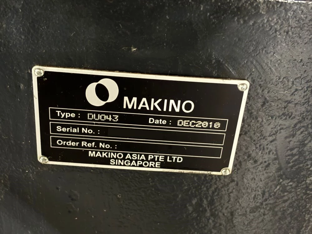 Makino #DUO43, CNC Wire Electrical Discharge Machine, 17.8" X, 11.8" Y, 12.6" Z, Makino MGW S-6 CNC, 2010 - Image 5