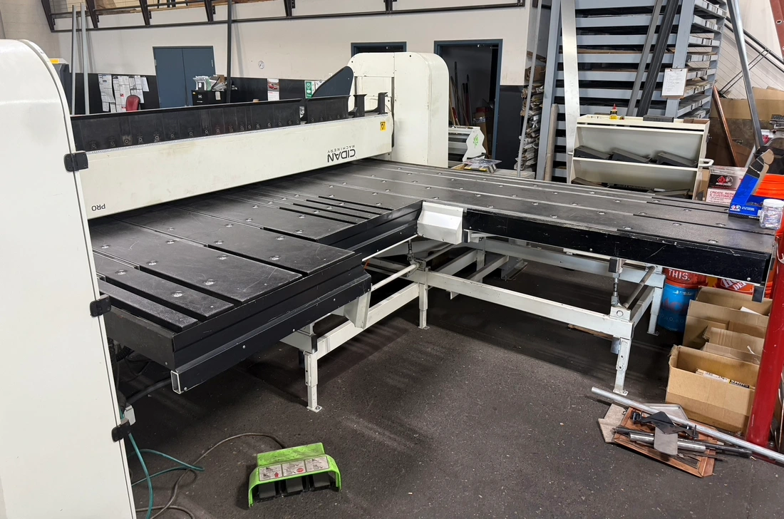 120" Cidan #Pro30-Multifold, CNC Folder, 9 gauge capacity, ProLink CNC, 2018 - Image 4