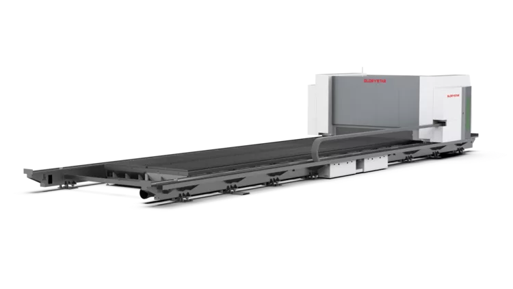 Glorystar #GS-CL, CNC Fiber Laser Cutting System, 60,000 watt, 10' x 80' table, BOCHU CNC, 2026 - Image 2