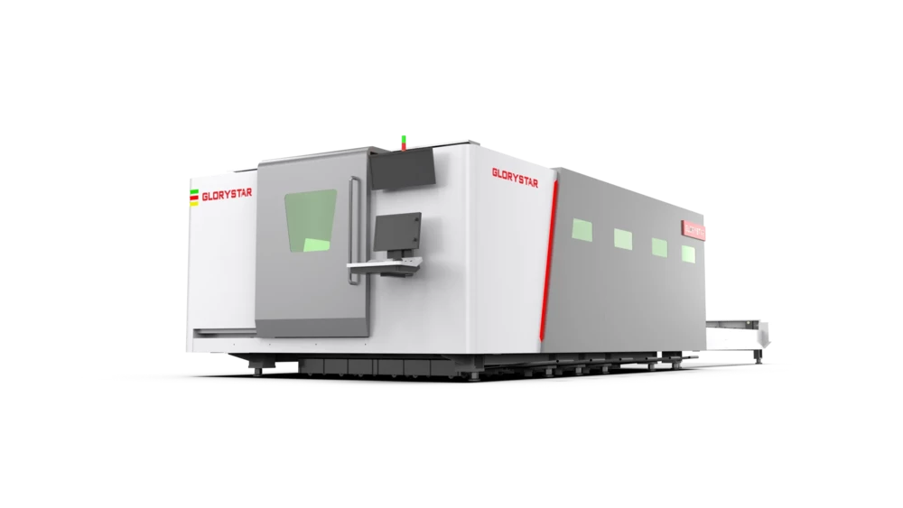 Glorystar #GS-CE-Pro, CNC Fiber Laser Cutting System, 40,000 watt, 8' x 40' table, BOCHU CNC, 2026 - Image 1