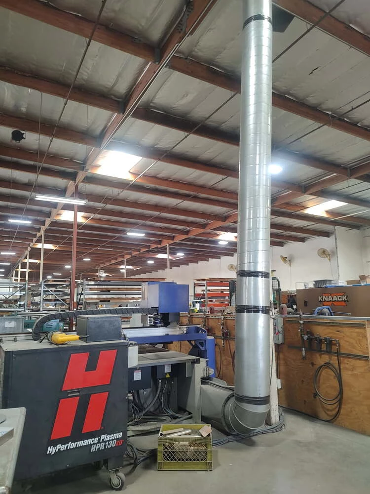 Messer #EdgeMax, CNC Plasma Cutting System, 6' x 12' table, Hypertherm HPR130XD Plasma, Messer control, 2014 - Image 6