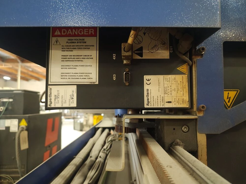 Messer #EdgeMax, CNC Plasma Cutting System, 6' x 12' table, Hypertherm HPR130XD Plasma, Messer control, 2014 - Image 8
