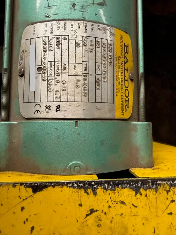 1/4" x 10' Piranha #M-14/-10, Power Squaring Shear, 36" back gauge, 5' squaring arm - Image 4