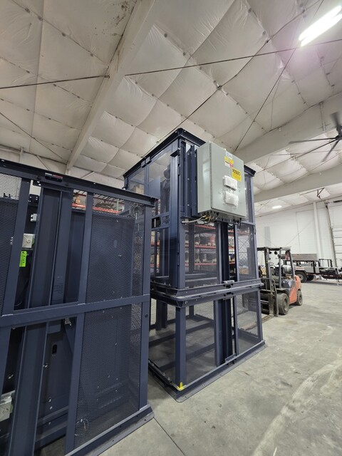 PFlow Mechanical Vertical Reciprocating Conveyor, 2500 Lb Capacity, 2 Stop, Brand New - Image 2