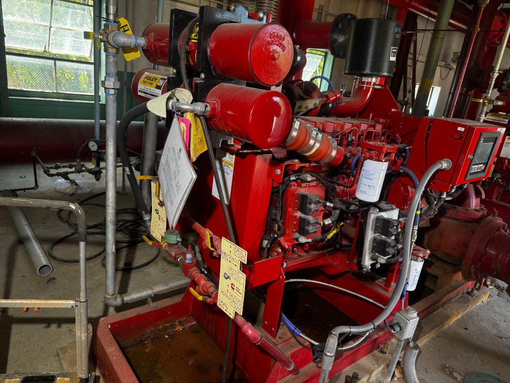 2500 GPM @ 251' TDH, Cummins #CFP7E-F40, diesel fire pump package, 2500 GPM Aurora Centrifugal 600 hours - Image 2