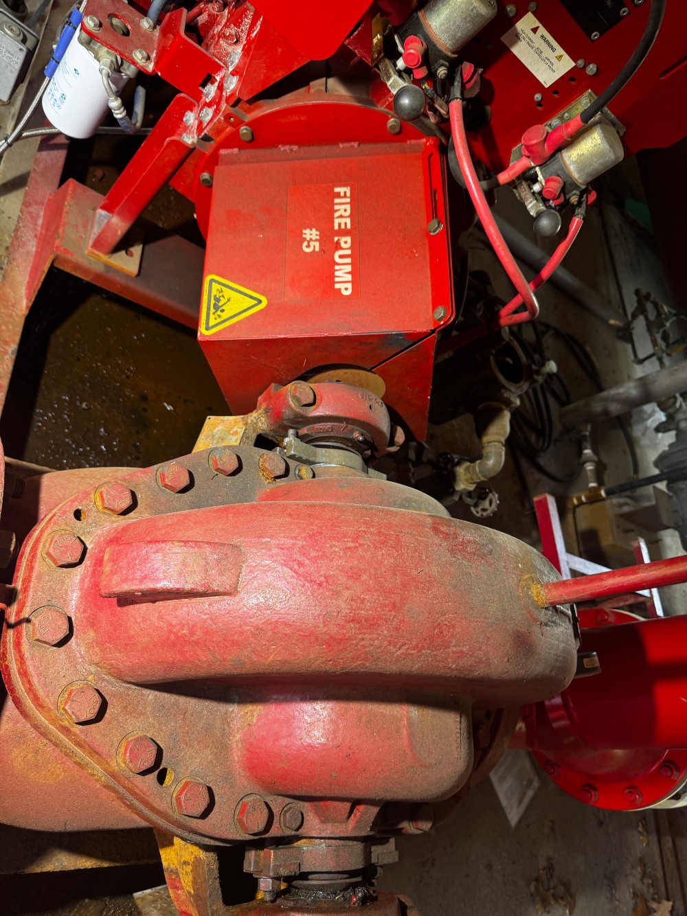 2500 GPM @ 251' TDH, Cummins #CFP7E-F40, diesel fire pump package, 2500 GPM Aurora Centrifugal 600 hours - Image 8