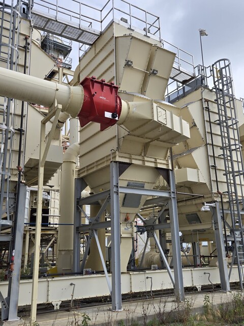 26000 cfm Ventapp #120-16, Baghouse Dust Collector, holds (120) 196" L filter bags, automatic pulse clean - Image 2