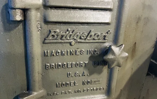 Bridgeport #26026, vertical mill, 9" x 42" table, 3/4 HP, 115 V. - Image 10