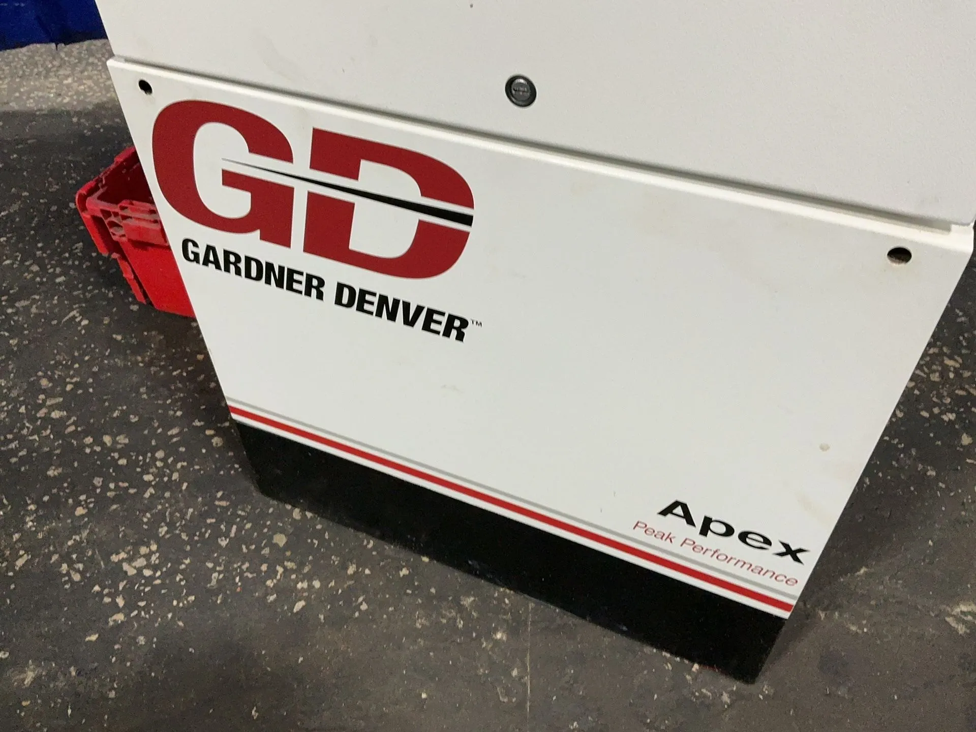 Gardner Denver #Apex-15A, rotary screw air compressor, 10 HP, 230/460 V., 3 phase - Image 2