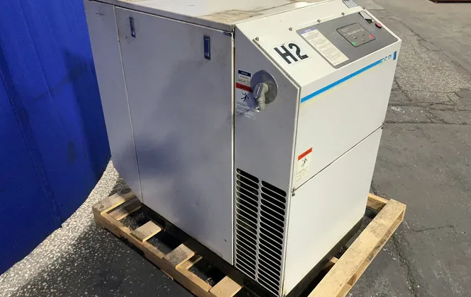 95 cfm, 125 psig, Ingersoll-Rand #SSR-EP25SE, rotary screw air compressor, 25 HP, 230/460 V. - Image 6
