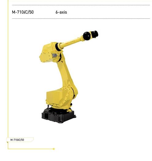 Fanuc M-710IC/50, 6-Axis Industrial Robot, 50 KG Payload, 2,050 MM Reach, R-30iB Controller, 2013 - Image 8
