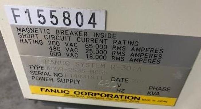 Fanuc R-2000IB/200R, 6-Axis Articulated Industrial Robot, 200 KG Payload, 3,095 MM Reach, R-30iA Controller - Image 8
